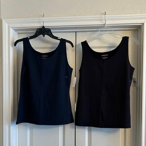 NWT: Van Heusen Navy and Black Tank Top Bundle